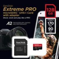 Sandisk Extreme Pro MicroSD 128 GB