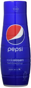 ORIGINAL TASTE: Original Pepsi mit selbst gesprudeltem oder Mineralwasser kinderleicht zu mischen - immer frisch genießen NIE MEHR SCHLEPPEN: 1 Flasche Sirup ergibt bis zu 9 Liter Fertiggetränk - Kein Flaschenpfand - kein Leergut - weniger Plastikmüll! (1 Flasche Sirup ersetzt bis zu 9 Pfandflaschen) EINFACHE DOSIERUNG: 1 Teil Sirup + 19 Teile Wasser im Glas oder in der Flasche mischen Praktische Dosierkappe mit Linien für 0,5 L und 1 L Getränk EINFACH SPRUDELN - FRISCH GENIESSEN: Geniessen Sie Ihr Lieblingsgetränk immer frisch und selbst gesprudelt ! LIEFERUMFANG: 1x SodaStream Getränkesirup Pepsi Cola 4