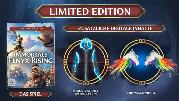 Die Götter der Olymps gewähren Ihnen mächtige Gaben. Nutzen Sie sie beim Lösen von Rätseln und bei der Erkundung der riesigen Spielwelt