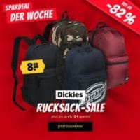 Sportspar Dickies Rucksäcke für nur 8,88€