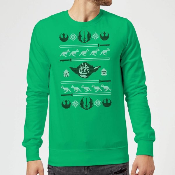 Star Wars Yoda Weihnachtspullover