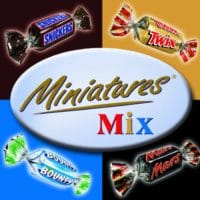 3kg Celebrations Box mit Mini Mars, Bounty, Snickers & Twix