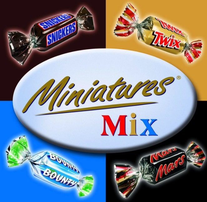 3kg Celebrations Box mit Mini Mars, Snickers, Twix & mehr - MyTopDeals