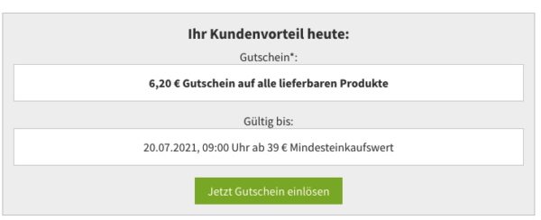 6,20 Euro Gutschein bei Voelkner