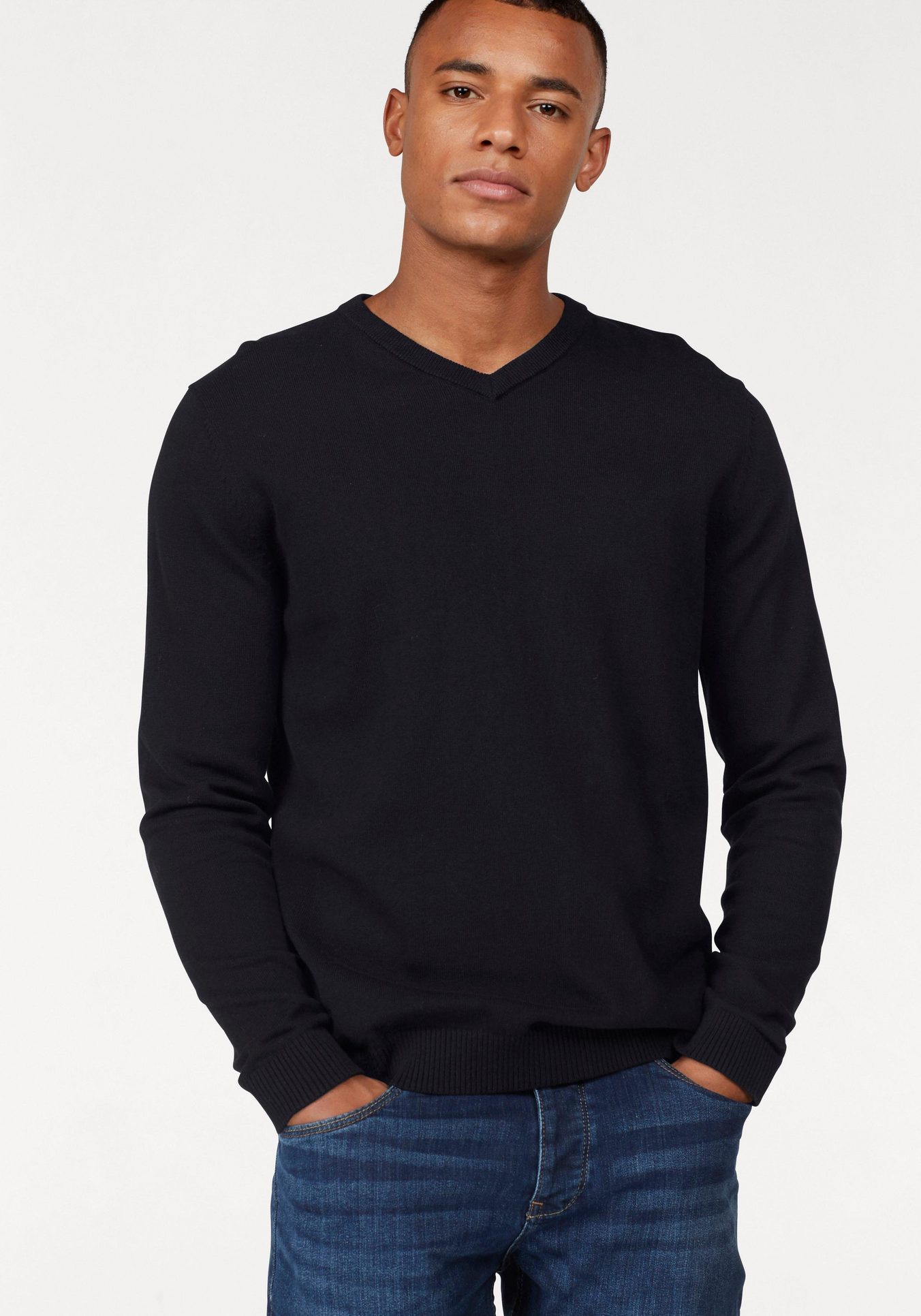 Jack & Jones V-Ausschnitt-Pullover