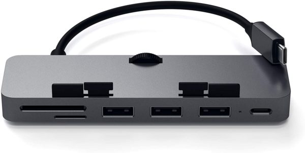SATECHI Aluminium Typ C Klammer Hub Pro mit USB C Datenanschluss