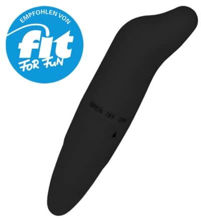 Vibrator mit gebogener Spitze