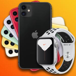 iphone 11 apple watch nike series 5