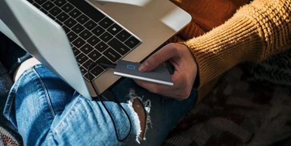 Samsung T7 Touch Portable SSD