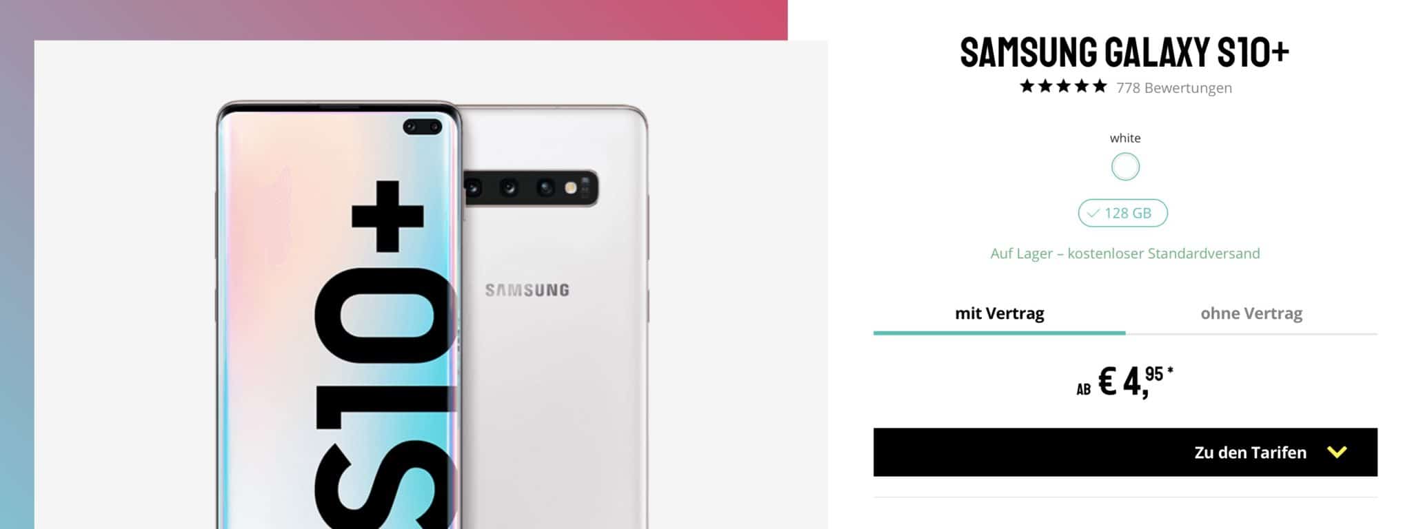 samsung s10 o2 deals