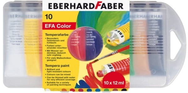 Eberhard Faber Schulmalfarben 10 Tuben