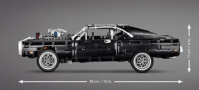 Der LEGO Technic Modellbausatz „Dom’s Dodge Charger“ (42111) enthält eine faszinierende Nachbildung des klassischen Muscle-Cars und inspiriert Fans dazu, ihre Lieblingsszenen aus der Filmreihe „The Fast and the Furious“ nachzustellen.