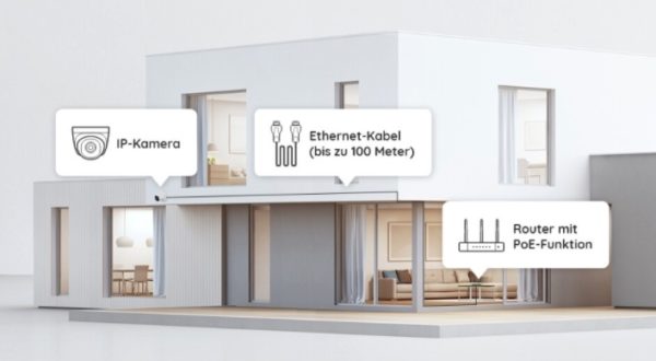 Reolink RLC-510A PoE Outdoor Überwachungs-Kamera