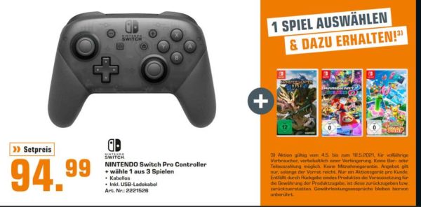 pro controller deal saturn