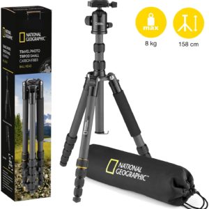 National Geographic Foto Reisestativ Set mit Einbeinstativ ballhead
