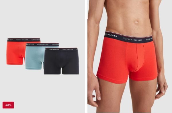 Tommy Hilfiger Herren Trunks 3er Pack