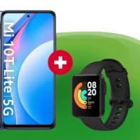 Xiaomi Mi 10T Lite 5G mit 120 Hz Display und Mi Watch Lite