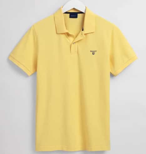 Gant Poloshirt in Gelb