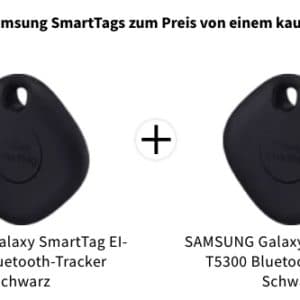 SAMSUNG Galaxy SmartTag EI-T5300 Bluetooth-Tracker Schwarz