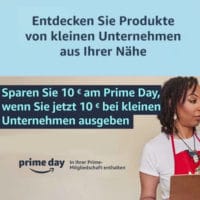Amazon 10 Euro Gutschein für Prime Days