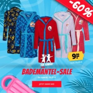 Bademäntel für Kids bei Sportspar