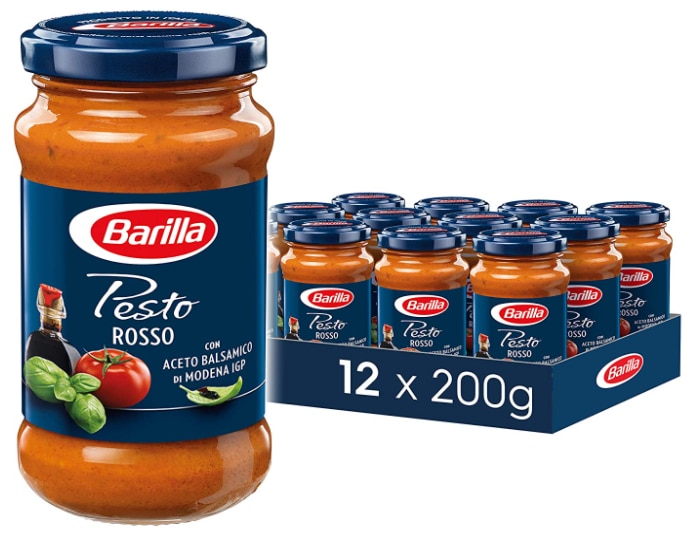 Barilla rotes Pesto Rosso 12er Pack 12x200 g  Amazon.de Lebensmittel  Getraenke 2021 06 29