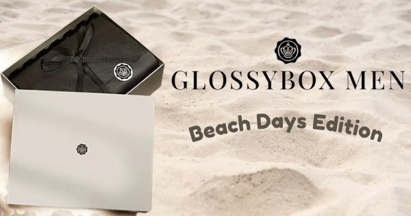 Beach Days Glossybox Men Box mit 10 Produkten für Herren