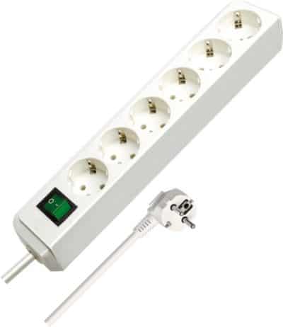 Brennenstuhl Eco-Line, Steckdosenleiste 6-Fach