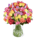 Rosenglück 🌷 XXL Strauß mit über 100 Blüten bei BlumeIdeal