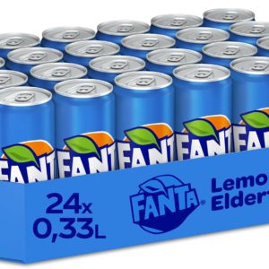 Fanta Lemon  Elderflower 24er Pack EINWEG 24 x 330 ml  e1626274941288