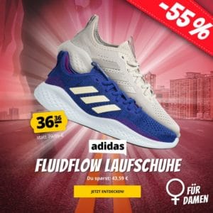 Adidas Fluidflow Damen Laufschuhe in 2 Farben