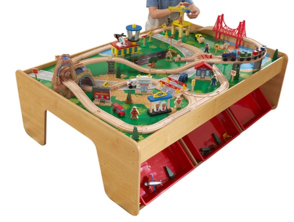  KidKraft 17850 Eisenbahnset und Spieltisch