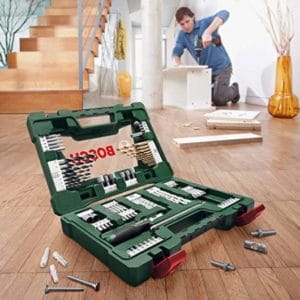 Bosch 91tlg. Titanium-Bohrer- und Bit Set V-Line