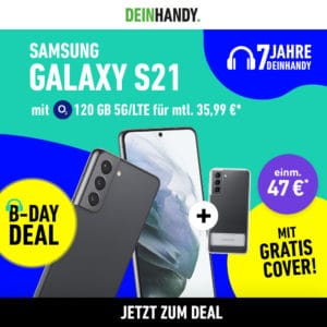 Samsung Galaxy S21  Galaxy Z Flip3  OnePlus 9 Pro  o2 Free Boost mit 120GB 3