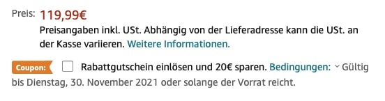 amazon rabattgutschein