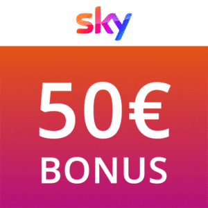 [Sky Q] 50€ Bonus + 50% Rabatt auf alle Pakete 🏁 für 34€ mtl. volles Sky-Programm!