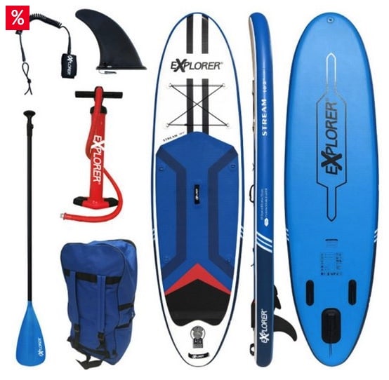 EXPLORER Inflatable SUP-Board Stream 10.2