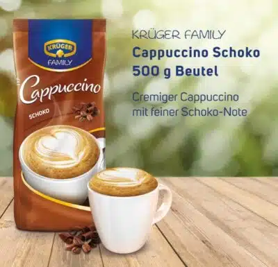KRUEGER Family Cappuccino Schoko 500 g KRUEGER Family Cappuccino Schoko 500 g