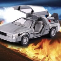 Jada Toys 253255021 Zurück in die Zukunft 2, Delorean DMC-12 Modellaut