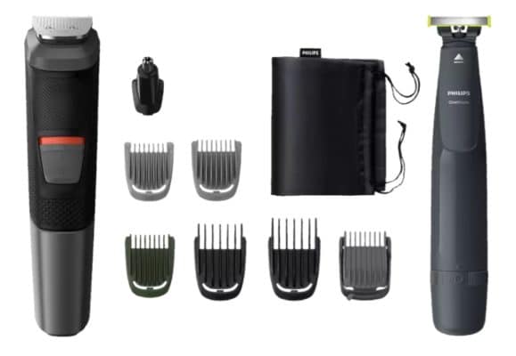 PHILIPS Multigroom Series 5000 MG5716 – Präszisions-Trimmer Multigroomer