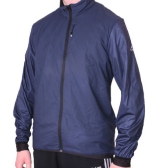 adidas Athletics Sport-Jacke praktische Herren Wind-Jacke mit Stehkragen große Größen Navy