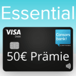 🔥 50€ Prämie für kostenloses* Consorsbank Girokonto!