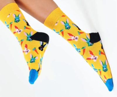 Easter Bunny Sock