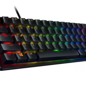 RAZER Huntsman Mini Red Switch, Gaming Tastatur, Opto-Mechanical, Razer Linear Optical Switch (Rot)