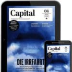 Halbjahresabo "Capital" als ePaper für 40€ + 40€ Prämie