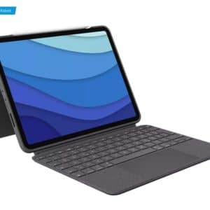 LOGITECH Combo Touch fuer iPad Pro 11 Zoll 1. 2. und 3. Generation Tastatur Case Oxford Grau