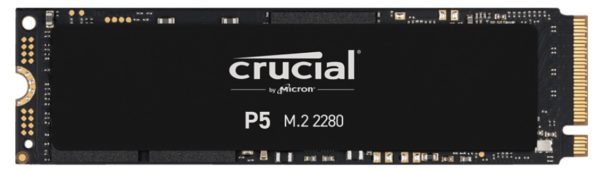 CRUCIAL P5 Festplatte, 1 TB SSD M.2 via PCIe, intern