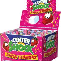 Center Shock Jumping Strawberry Box mit 100 Kaugummis