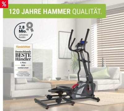 Hammer Ellipsentrainer-Ergometer Speed-Motion BT