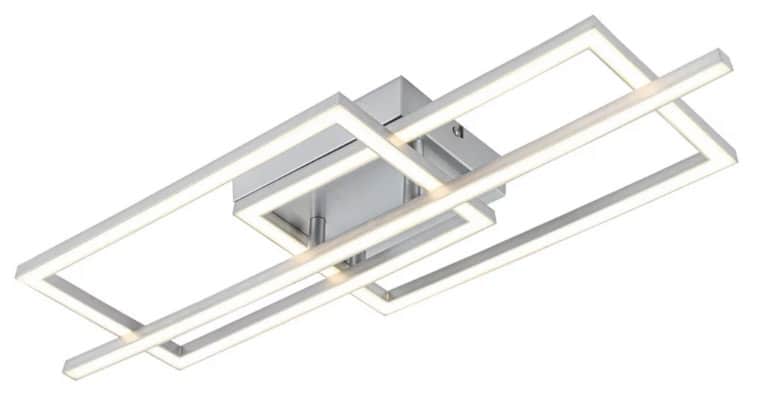 LED Deckenleuchte Bioli Silberfarben